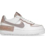 Giày Nike Air Force 1 Low Shadow Amethyst Ash Trắng Nâu nhìn từ trên xuống