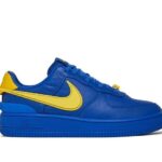Giày Nike Air Force 1 Low SP x Ambush Game Royal Xanh Vàng đẹp mắt