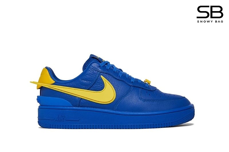 Giày Nike Air Force 1 Low SP x Ambush Game Royal Xanh Vàng đẹp mắt