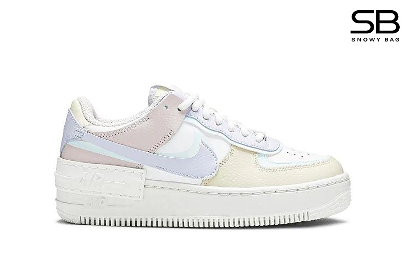 Giày Nike Air Force 1 Shadow Pastel với thiết kế độc đáo và màu sắc nhẹ nhàng