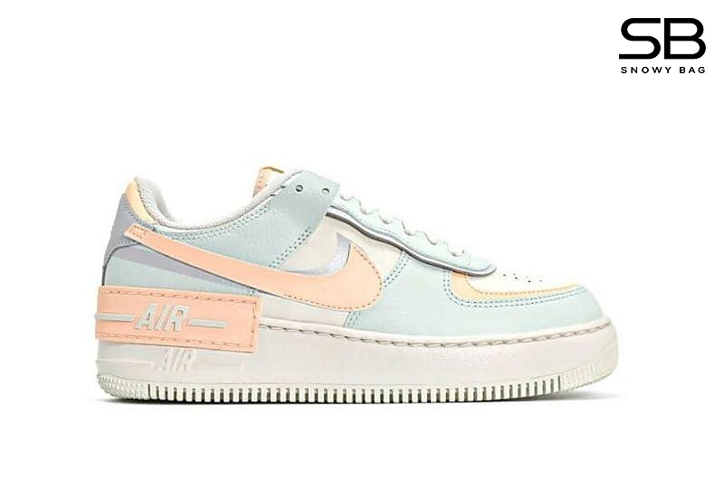 Giày Nike Air Force 1 Shadow Sail Barely Green màu xanh hồng đẹp mắt