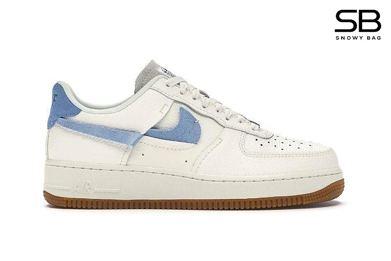 Giày Nike Air Force 1 Vandalized Luxe Trắng Xanh kiểu dáng tinh tế