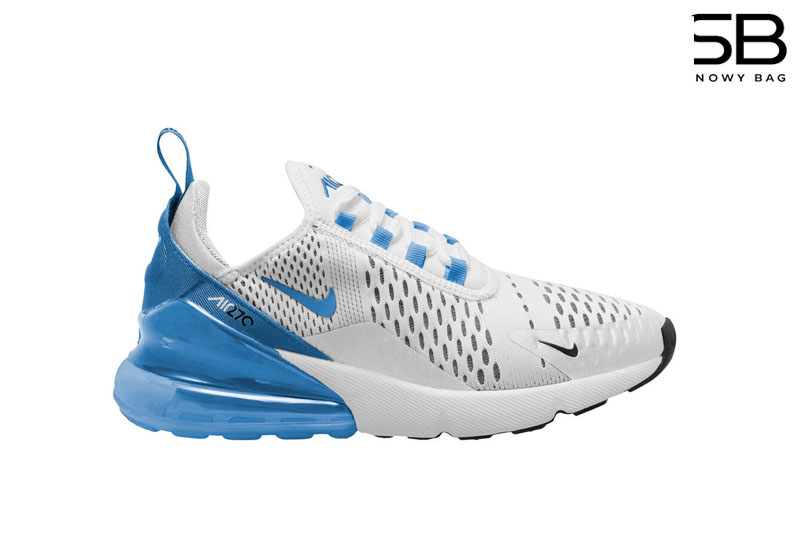 Giày Nike Air Max 270 White Photo Blue sang trọng và thời thượng