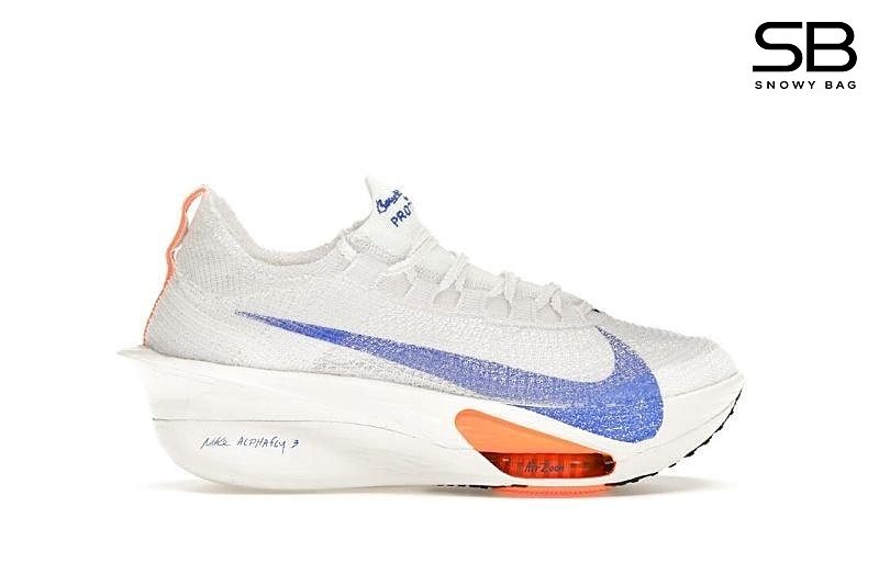 Giày Nike Air Zoom Alphafly Next% 3 FP Blueprint Pack màu trắng xanh cam