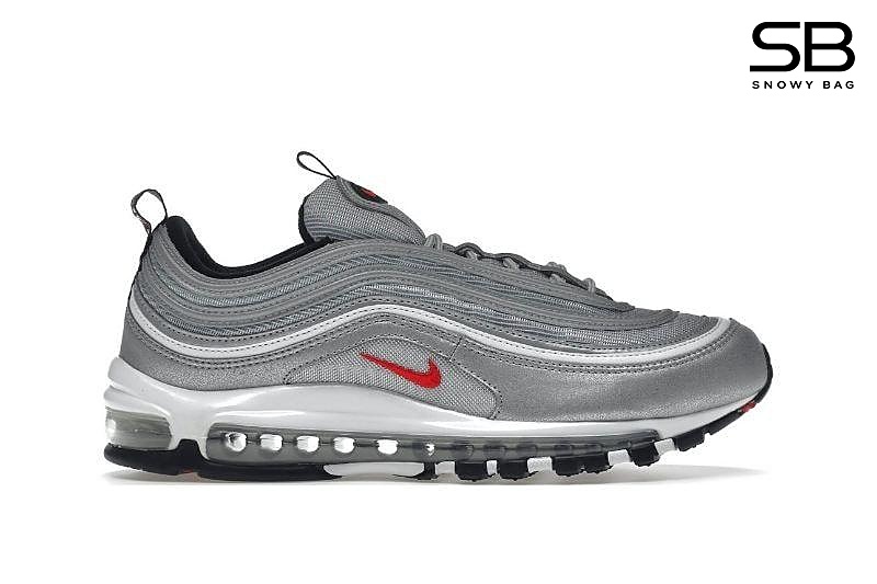 Giày Nike Airmax 97 Silver Bullet Xám với thiết kế hiện đại