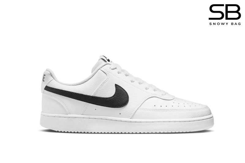 Giày Nike Court Vision Low Next Nature White Black với thiết kế tinh tế