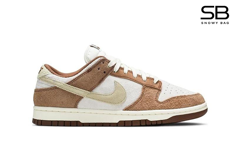 Giày Nike Dunk Low Medium Curry Nâu Nhạt phong cách thời trang