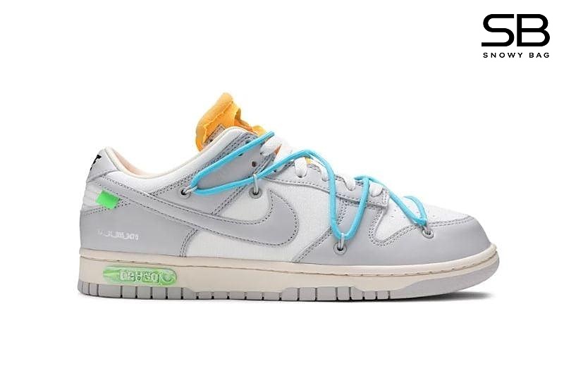 Giày Nike Dunk Low Off-White Lot 02 of 50, phong cách độc đáo và thời thượng