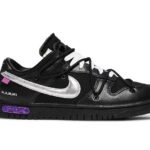 Giày Nike Dunk Low Off-White Lot 50 of 50 Đen, thiết kế độc đáo và ấn tượng