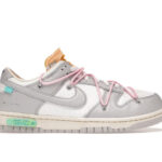 Giày Nike Dunk Low Off-White Lot 9 of 50 Xám Hồng độc đáo và thời thượng