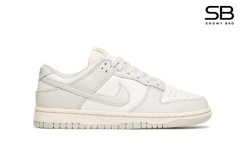 Giày Nike Dunk Low Sail Light Bone Xám, phong cách thể thao hiện đại