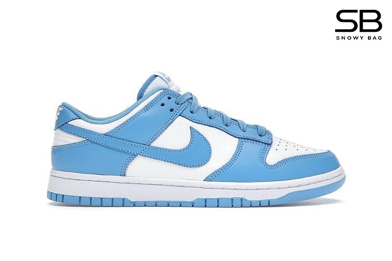 Giày Nike Dunk Low UNC Xanh Dương, thiết kế thể thao nổi bật