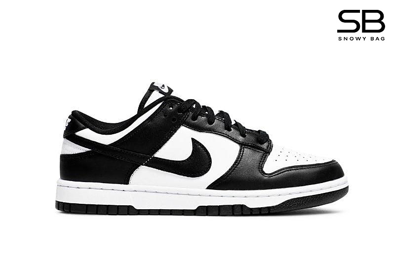 Giày Nike Dunk Low White Black Đen Trắng, kiểu dáng thể thao hiện đại