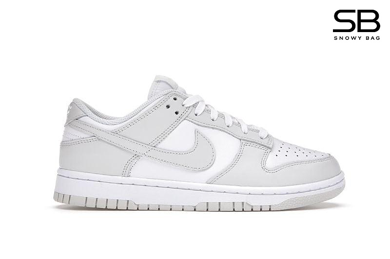 Giày Nike Dunk Photon Dust Trắng Xám kiểu dáng hiện đại