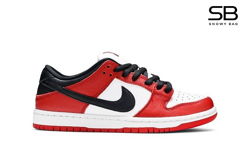 Giày Nike SB Dunk Low Chicago Đỏ, phong cách thể thao nổi bật.
