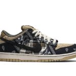 Giày Nike SB Dunk Low Travis Scott với thiết kế độc đáo và phong cách.