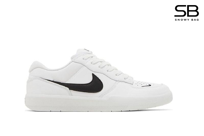 Giày Nike SB Force 58 Premium White Black Trắng Đen với thiết kế hiện đại
