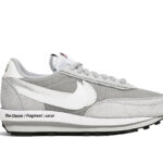 Giày Nike x Sacai LD Waffle Fragment Grey Xám với thiết kế độc đáo