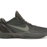 Giày Nike Zoom Kobe 6 Fade to Black Màu Xám Đen sang trọng và phong cách.