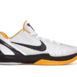 Giày Nike Zoom Kobe 6 Protro Pop Playoff Back White Del Sol Xám Vàng sang trọng và đẳng cấp