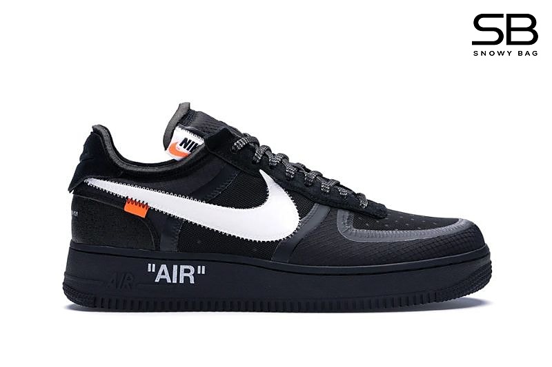 Giày Off-White x Nike Air Force 1 Low Black White Đen sang trọng và cá tính