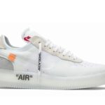 Giày Off-White x Nike Air Force 1 Low Trắng, phong cách thời trang hiện đại.