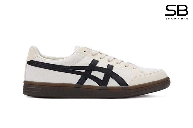 Giày Onitsuka Tiger Advanti Cream White Black Trắng Đen kiểu dáng thể thao sang trọng