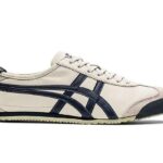 Giày Onitsuka Tiger Mexico 66 Birch Peacoat Trắng Xanh Navy thời trang