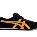 Giày Onitsuka Tiger Mexico 66 Black Tiger Yellow Đen Sọc Vàng đẹp mắt