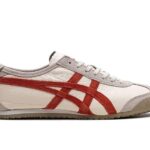 Giày Onitsuka Tiger Mexico 66 Cream Fiery Red Kem Đỏ, phong cách thể thao thời thượng