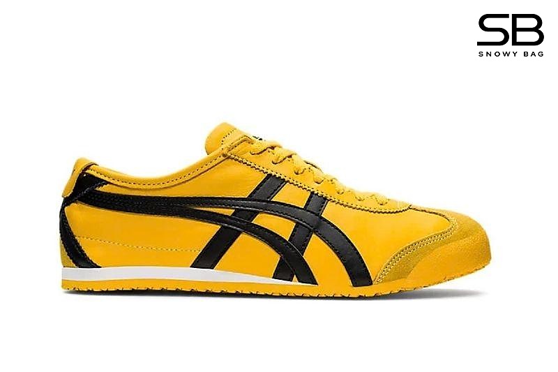 Giày Onitsuka Tiger Mexico 66 Kill Bill Vàng Đen, thiết kế độc đáo, phong cách trẻ trung