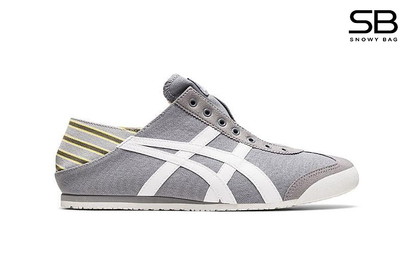 Giày Onitsuka Tiger Mexico 66 Paraty Grey White Màu Bạc sang trọng