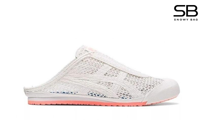 Giày Onitsuka Tiger Mexico 66 Sabot White Pink Trắng Hồng thời trang và phong cách