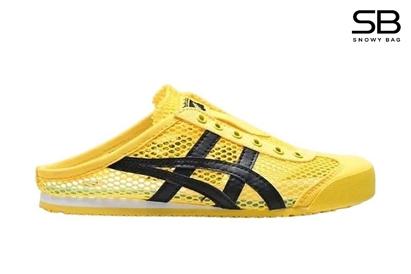 Giày Onitsuka Tiger Mexico 66 Sabot Yellow Black Vàng Đen, phong cách thời thượng.