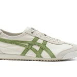 Giày Onitsuka Tiger Mexico 66 SD Birch Green Trắng Sọc Xanh Lá đẹp mắt