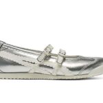 Giày Onitsuka Tiger Mexico 66 TGRS Crystal Silver Cream Bạc Kem thời trang