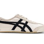 Giày Onitsuka Tiger Mexico 66 Vintage Birch Black Kem Sọc Đen sang trọng