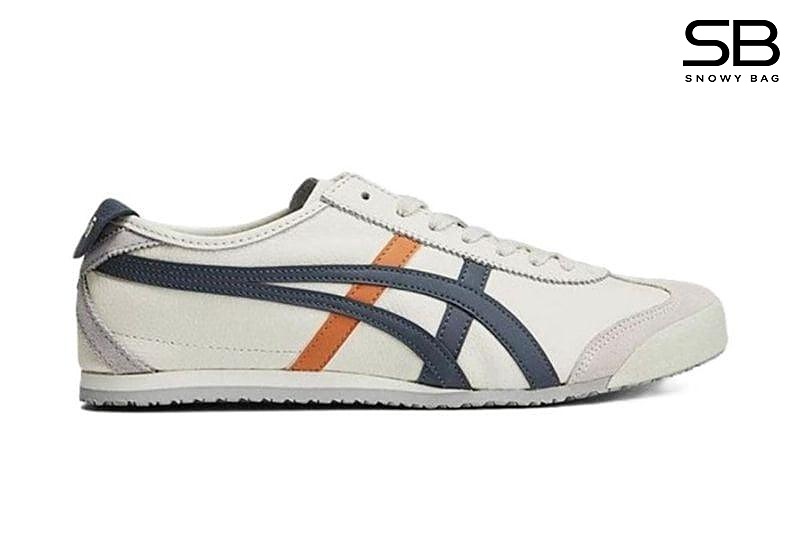 Giày Onitsuka Tiger Mexico 66 White Navy Orange Trắng Xanh Cam đẹp mắt