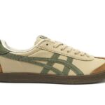 Giày Onitsuka Tiger Tokuten Beige Green Màu Be Xanh Lá sang trọng và thời thượng.