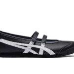 Giày PATOU x Onitsuka Tiger Mexico 66 Ballerina Black White Đen Trắng sang trọng