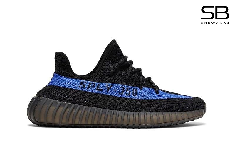 Giày Yeezy 350 V2 Dazzling Blue Đen Xanh Dương, thiết kế độc đáo và thời thượng