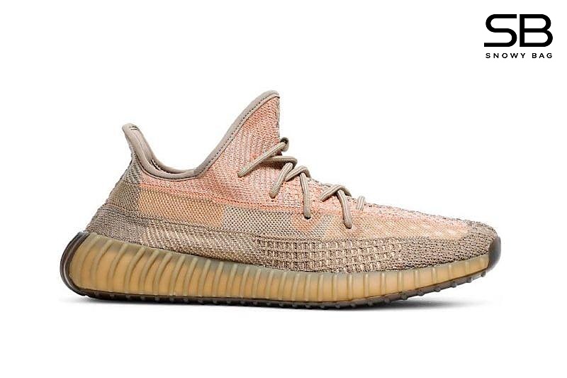Giày Yeezy 350 V2 Sand Taupe Nâu Cam sang trọng và thời thượng