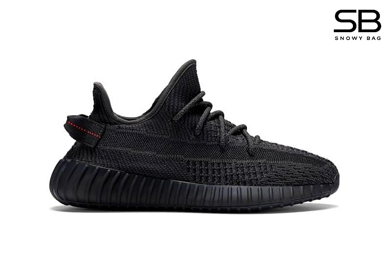 Giày Yeezy 350 V2 Static Black Đen Phản Quang sang trọng và đẳng cấp