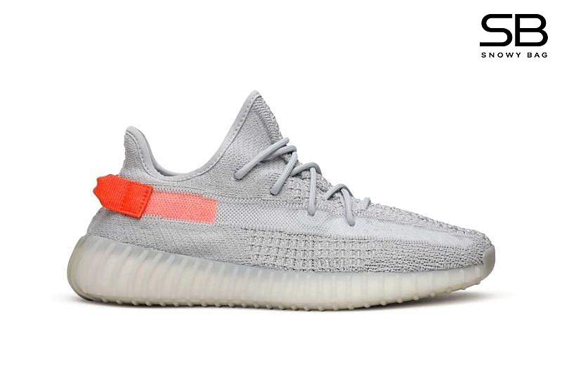 Giày Yeezy 350 V2 Tail Light Xám Cam phong cách hiện đại
