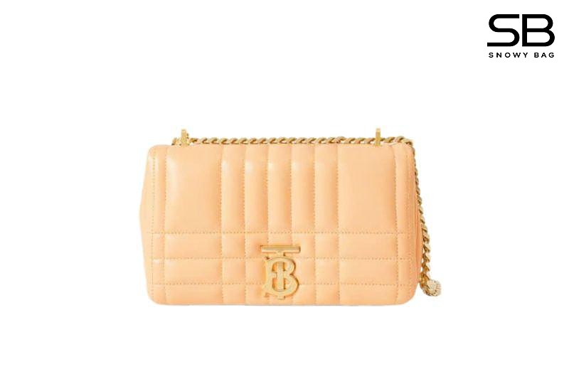 Túi Burberry Lola Small Quilted Mapple Cream màu kem sang trọng