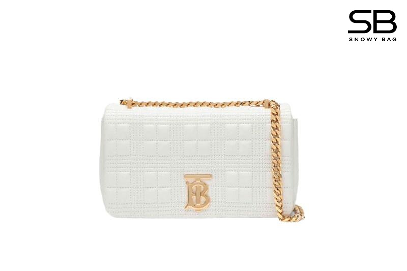 Túi Burberry Lola Small Quilted White Màu Trắng sang trọng và tinh tế