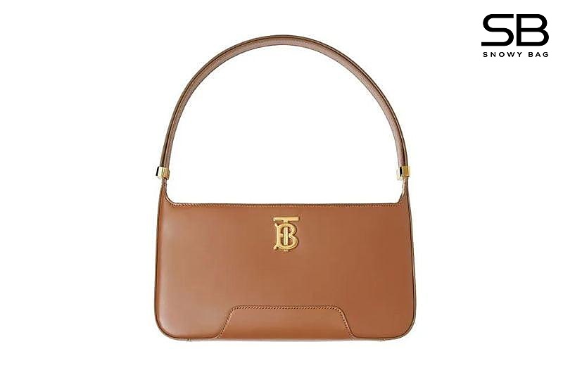 Túi Burberry Medium Leather TB Shoulder Bag Malt Brown Nâu sang trọng