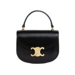 Túi Celine Mini Besace Clea in Black Calfskin Đen sang trọng và đẳng cấp
