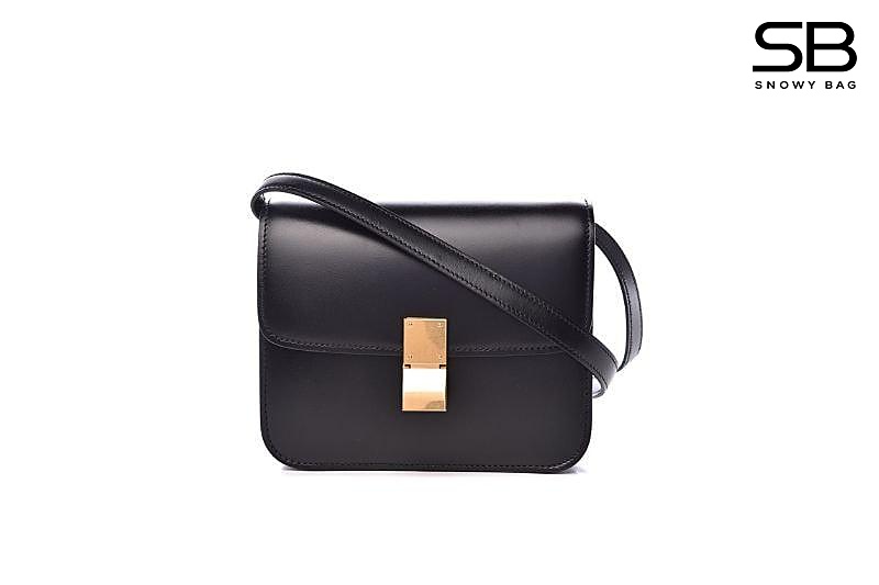 Túi Celine Teen Classic Bag Black Box Calfskin Đen (18CM) sang trọng