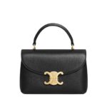 Túi Celine Teen Nino Bag in Supple Grained Calfskin Size 20 Đen sang trọng